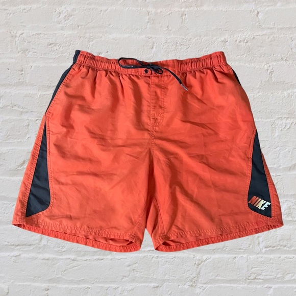 Nike Swim Nike Mens Orange Swim Trunks Poshmark